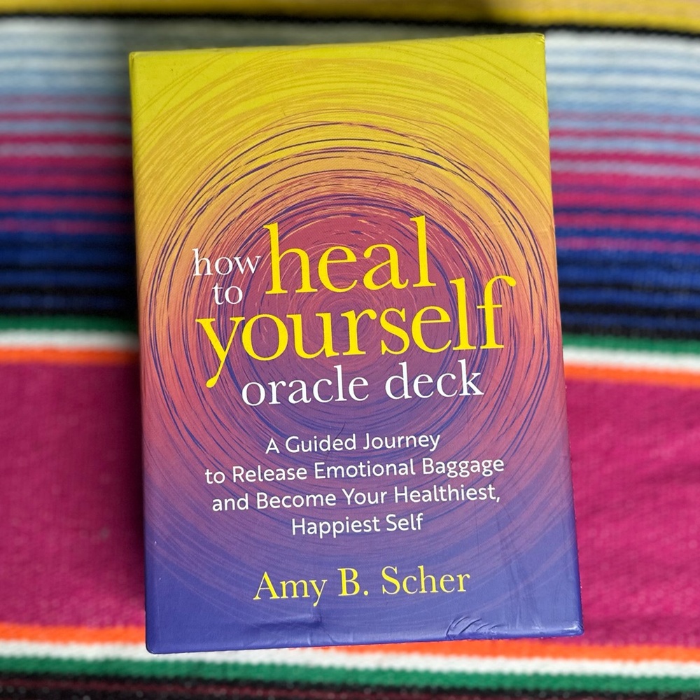 ✨like new✨ How to Heal Yourself Oracle Deck by Amy B. Scher
